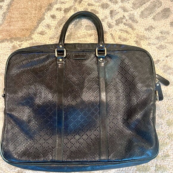 Authentic Gucci Diamanté Laptop Bag - Picture 1 of 16